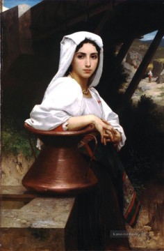  Bouguereau Malerei - Jeune italienne puisant de leau Realismus William Adolphe Bouguereau